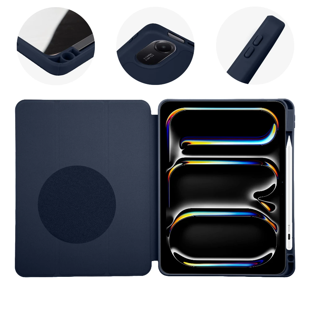 OBAL:ME SolidTab Pouzdro pro Apple iPad Air 11(2020/22/24/25/26)/iPad Pro 11 (1/2/3/4) Dark Blue