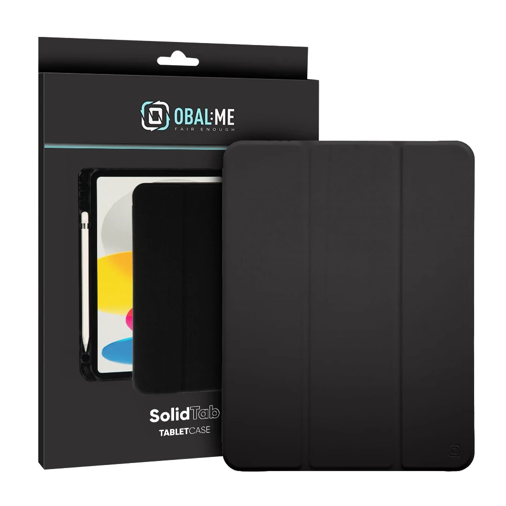 OBAL:ME SolidTab Pouzdro pro Apple iPad Air 11(2020/22/24/25/26)/iPad Pro 11 (1/2/3/4) Black
