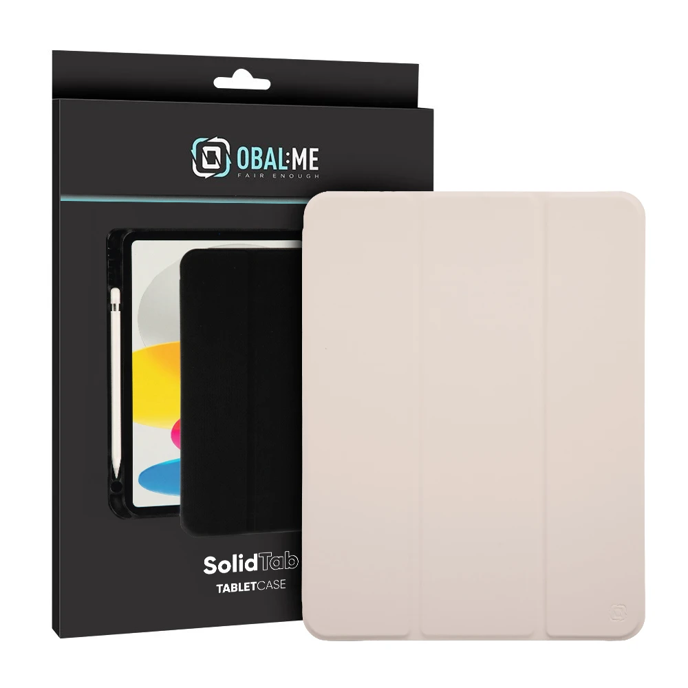 OBAL:ME SolidTab Pouzdro pro Samsung Galaxy Tab S10 Lite/S9/S9 FE/S10 FE Blush