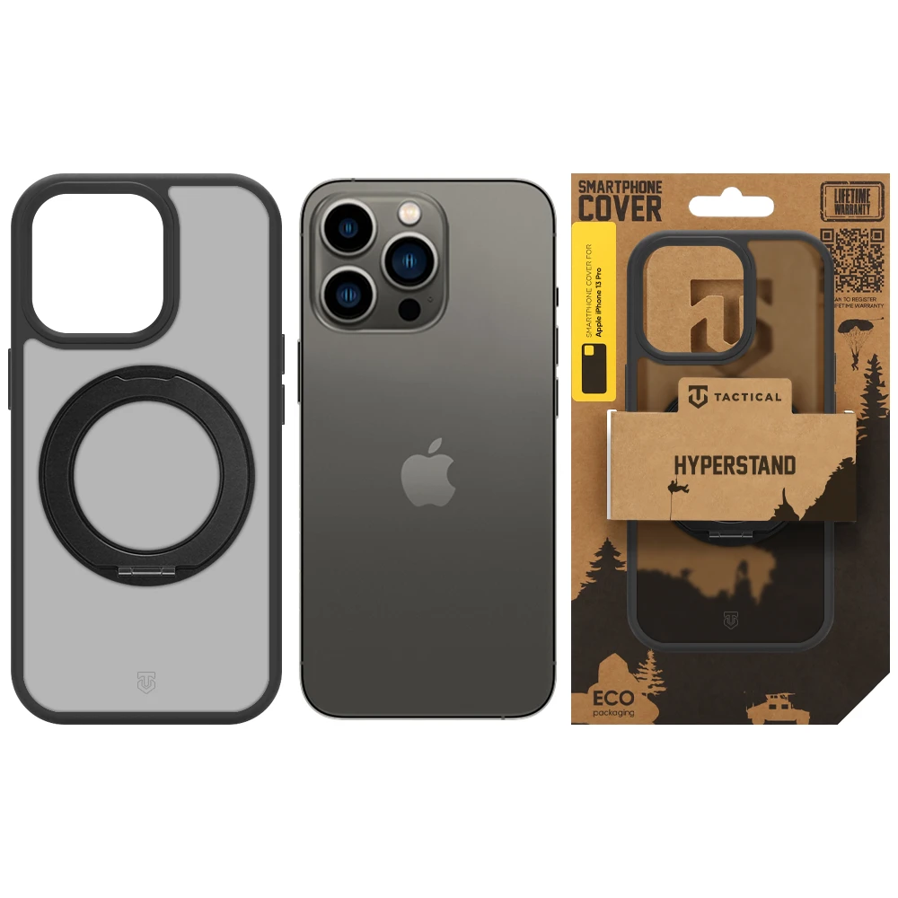 Tactical MagForce Hyperstand Kryt pro Apple iPhone 13 Pro Asphalt
