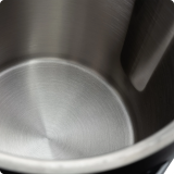 Rychlovarná konvice Huslog 1,5l nerezová, černá