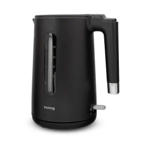 Rychlovarná konvice Huslog 1,5l nerezová, černá