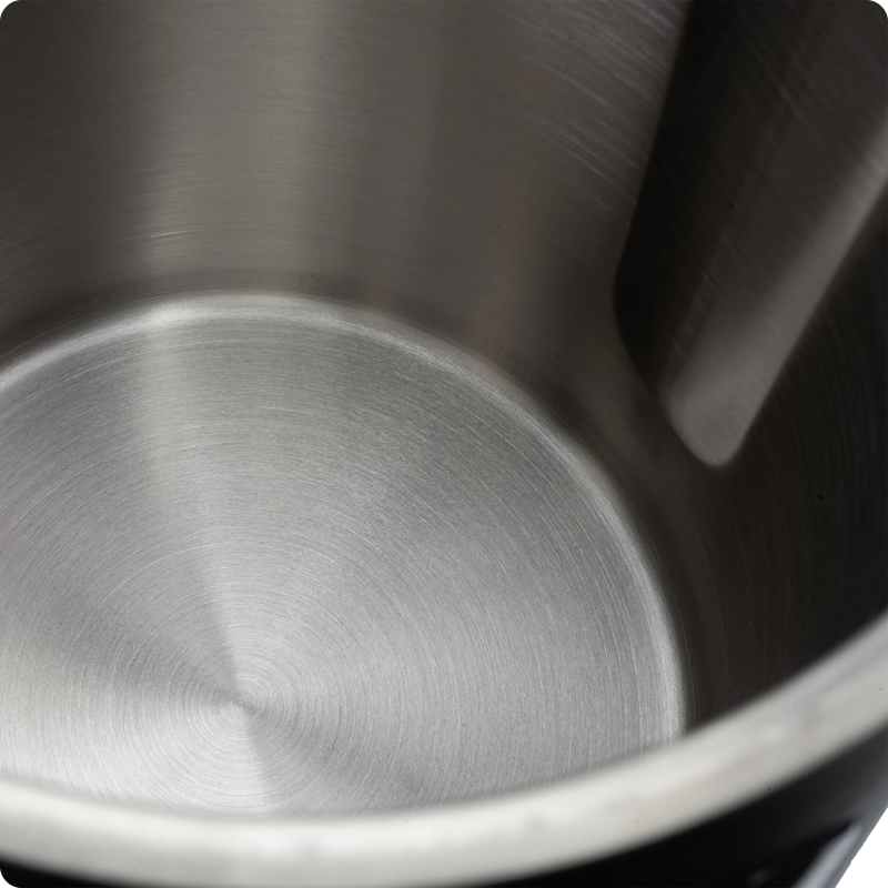Rychlovarná konvice Huslog 1,5l nerezová, černá