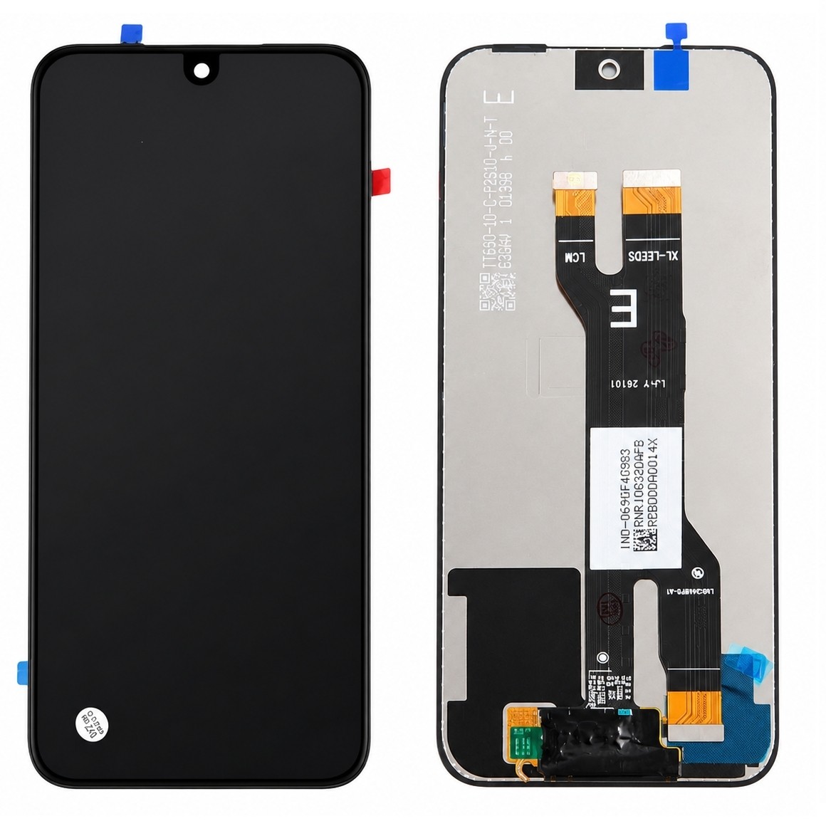 LCD display + dotyková deska + přední kryt pro Xiaomi Redmi Note 17 5G, purple (Service Pack)
