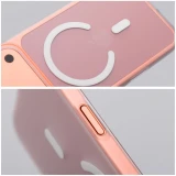 Case for Xiaomi Redmi 17 4G / 5G Go Orange compatible with MagSafe transparent