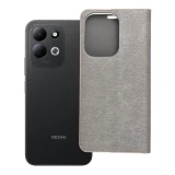 Flip case for Xiaomi Redmi 17 4G / 17 5G EU Luna Book Gold silver