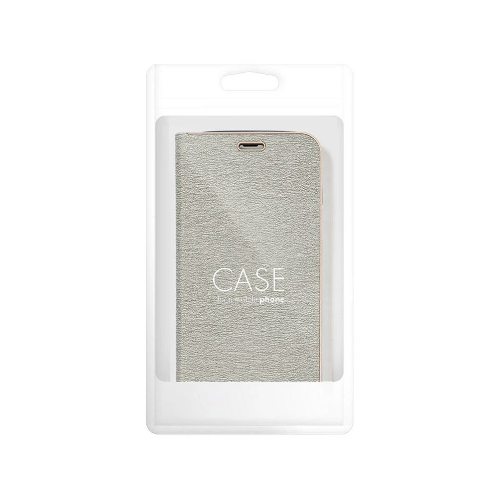 Flip case for Xiaomi Redmi 17 4G / 17 5G EU Luna Book Gold silver