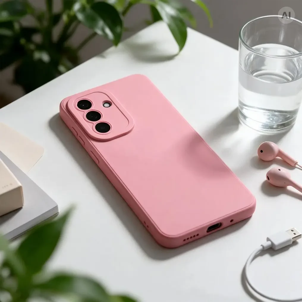 Zadní ochranný kryt Matt 2.0 pro Xiaomi Redmi 17 4G/5G Matt 2.0, pudrově růžová