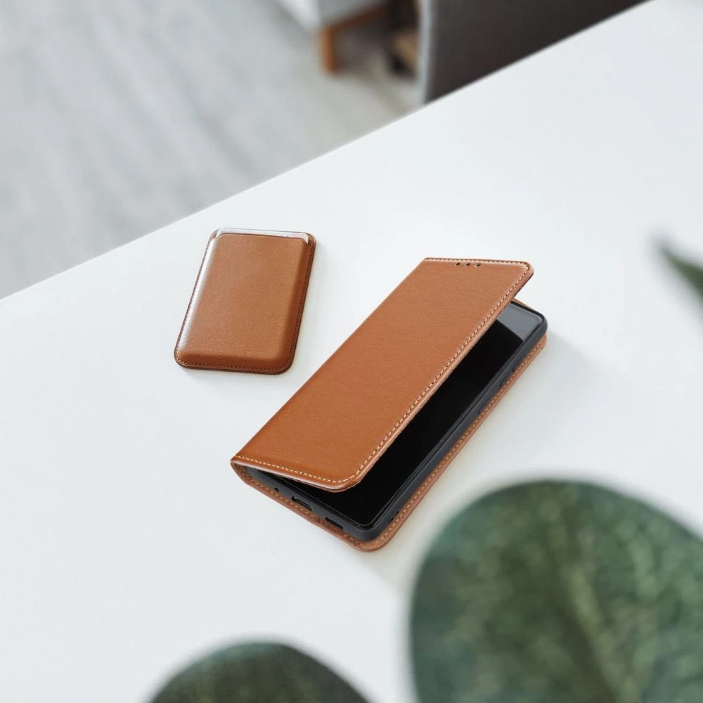 Flip case for Xiaomi Redmi 17 4G / 17 5G EU Smart Pro Book leather brown