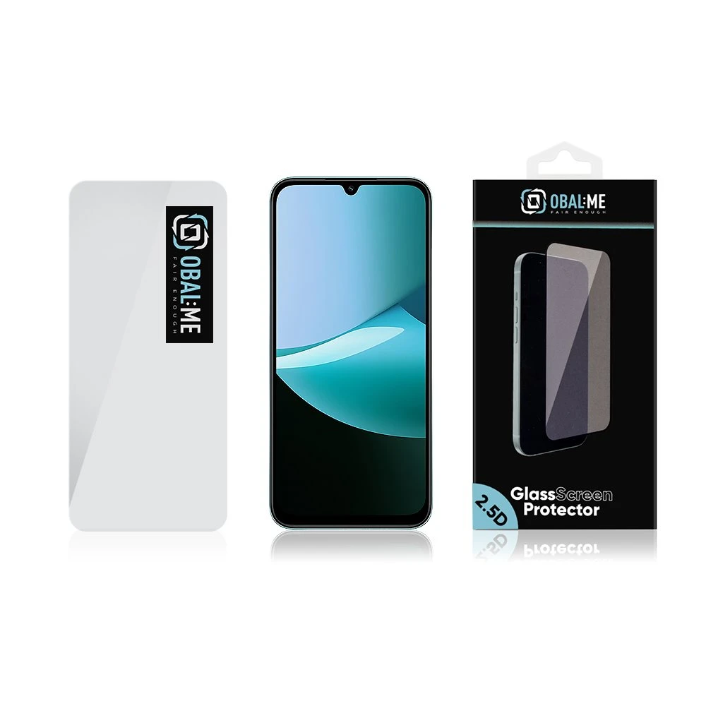 OBAL:ME 2.5D Tvrzené Sklo pro Xiaomi Redmi Note 17 4G/5G Clear
