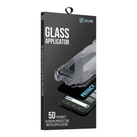 OBAL:ME Privacy 5D Tvrzené Sklo s Aplikátorem pro Apple iPhone 13/13 Pro/14/16e/17e Black