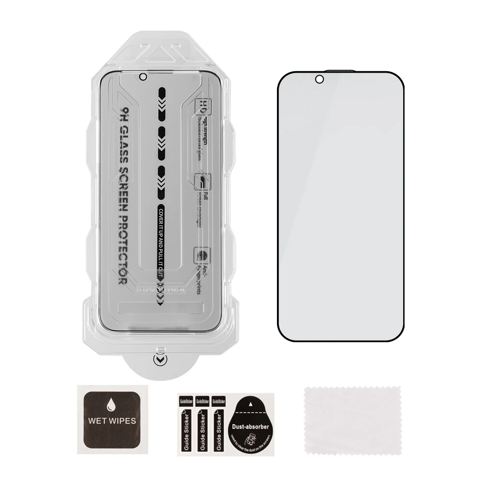 OBAL:ME Privacy 5D Tvrzené Sklo s Aplikátorem pro Apple iPhone 13/13 Pro/14/16e/17e Black