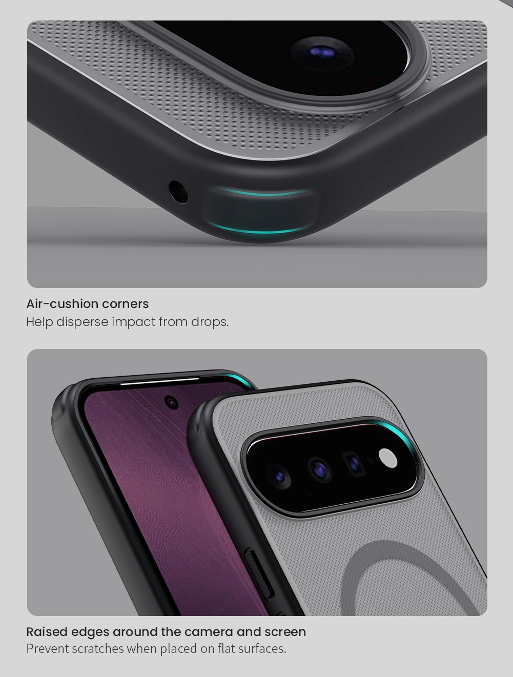 Nillkin Super Frosted PRO Magnetic Zadní Kryt pro Google Pixel 11 Black