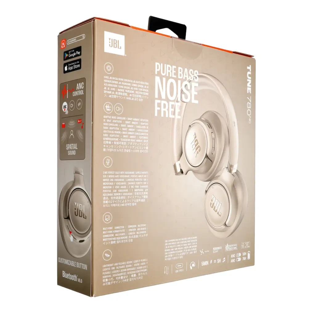 JBL Tune 780NC BT béžová