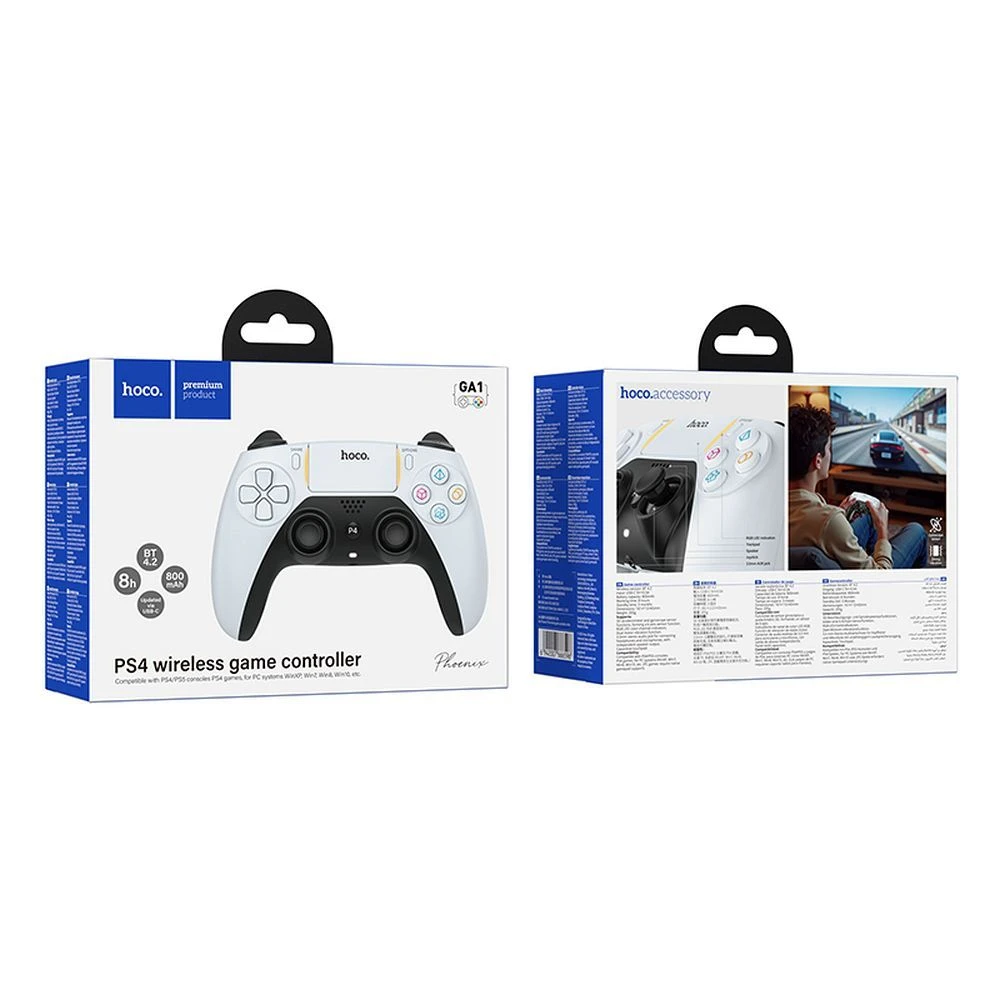 Hoco GA1 Phoenix pro PS4 / PC bílá