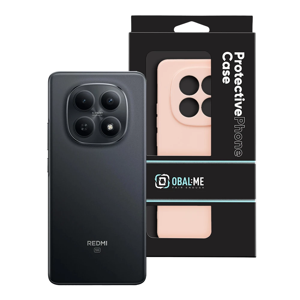 OBAL:ME Glossy Kryt pro Xiaomi Redmi Note 15 4G/5G Blush