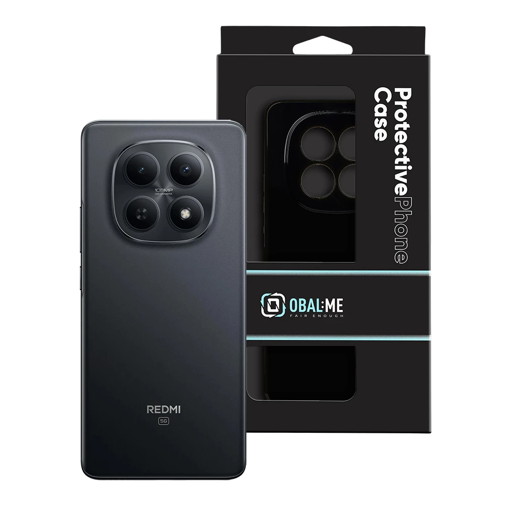 OBAL:ME Glossy Kryt pro Xiaomi Redmi Note 15 4G/5G Black