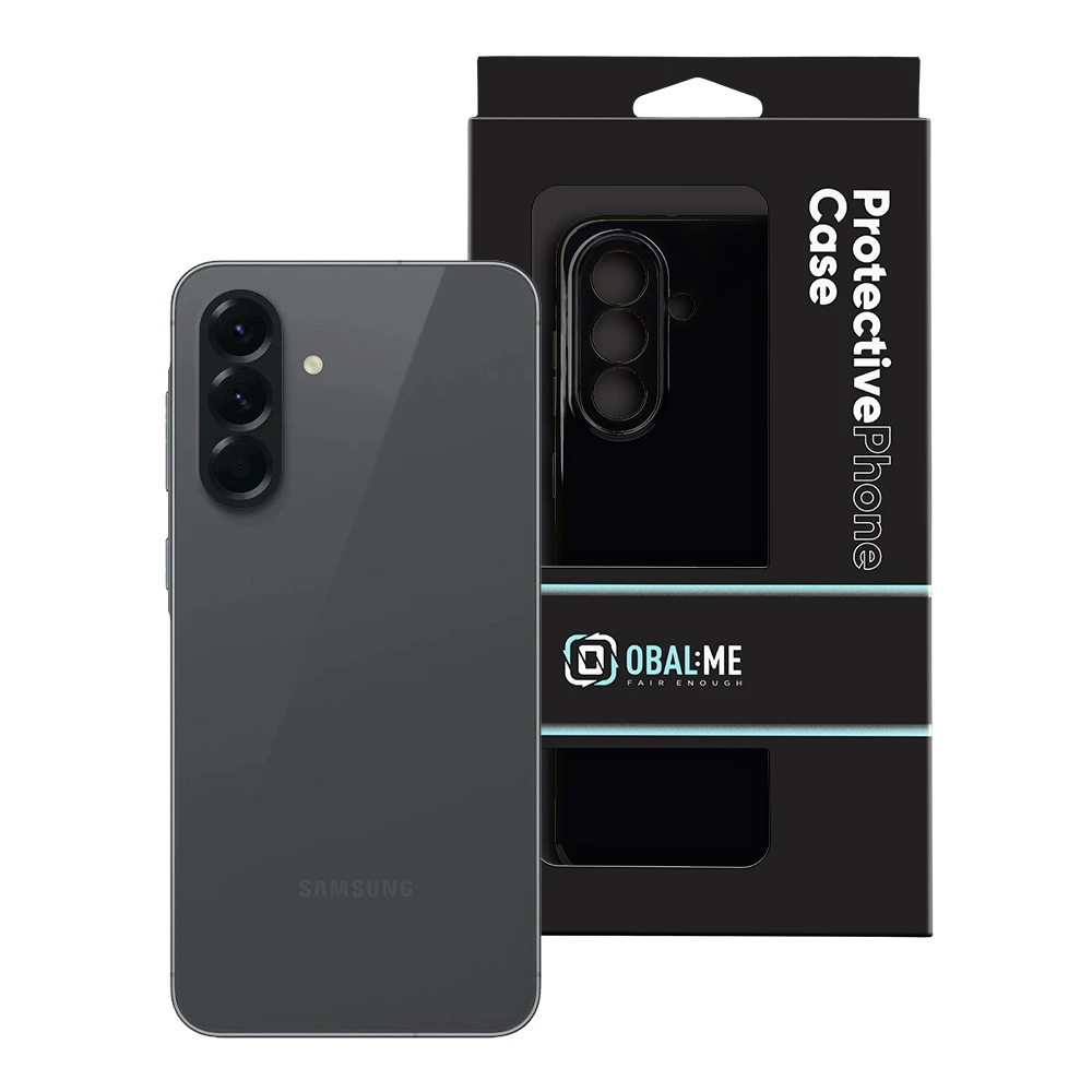 OBAL:ME Glossy Kryt pro Samsung Galaxy A56 5G Black