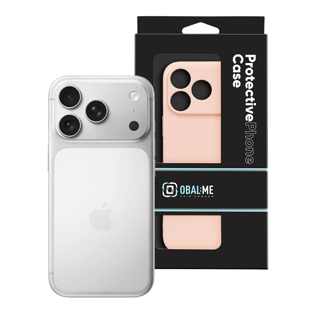 OBAL:ME Glossy Kryt pro Apple iPhone 17 Pro Max Blush