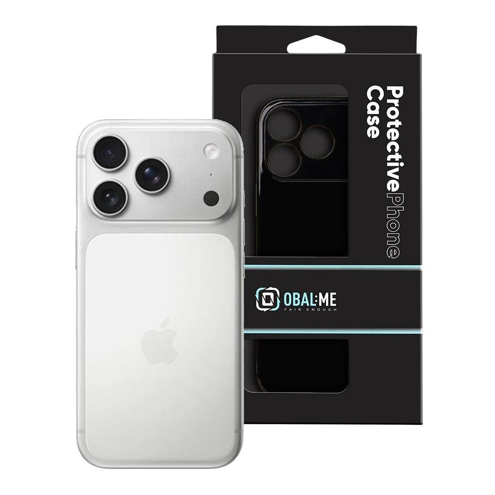 OBAL:ME Glossy Kryt pro Apple iPhone 17 Pro Max Black