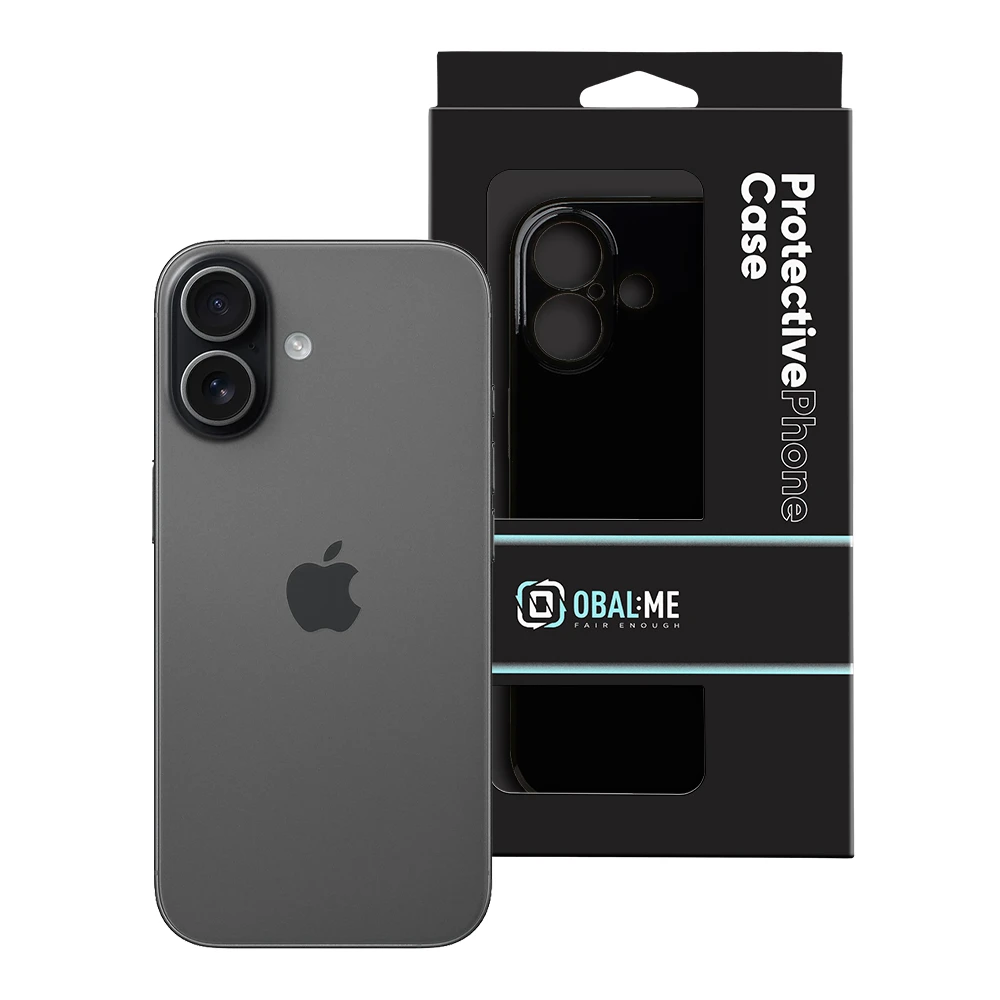 OBAL:ME Glossy Kryt pro Apple iPhone 17 Black