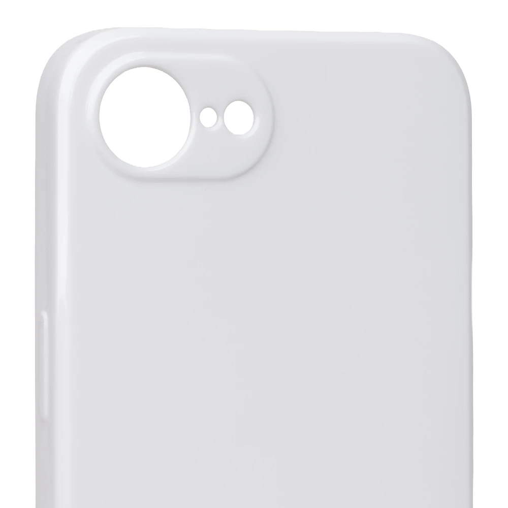 OBAL:ME Glossy Kryt pro Apple iPhone 16e/17e White