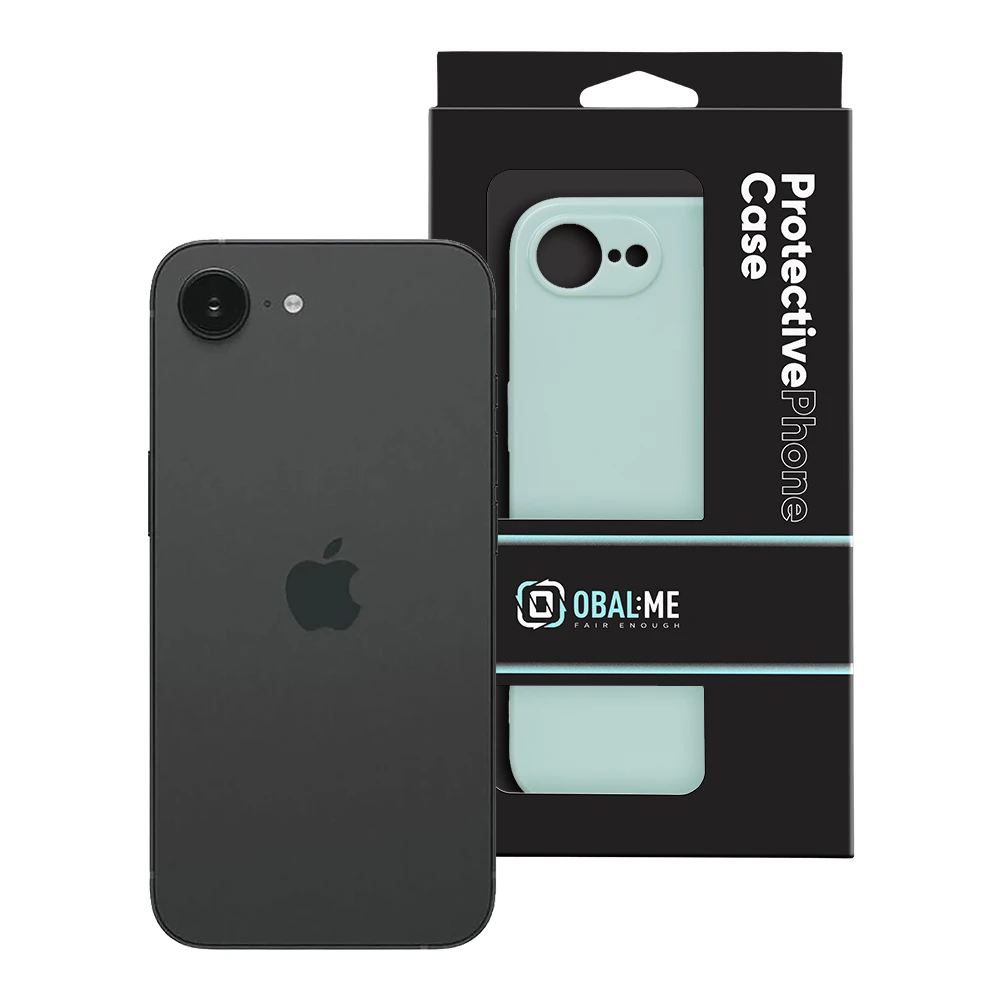 OBAL:ME Glossy Kryt pro Apple iPhone 16e/17e Mint
