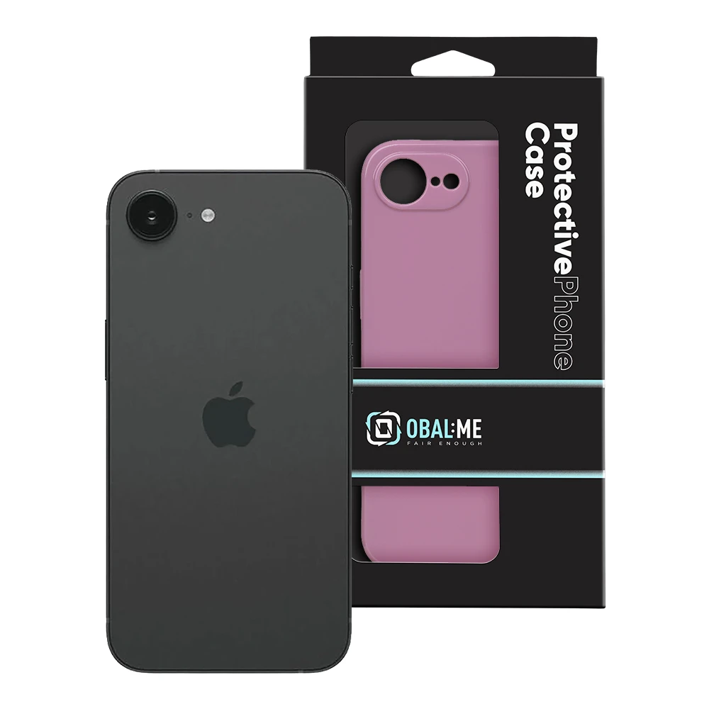 OBAL:ME Glossy Kryt pro Apple iPhone 16e/17e Orchid