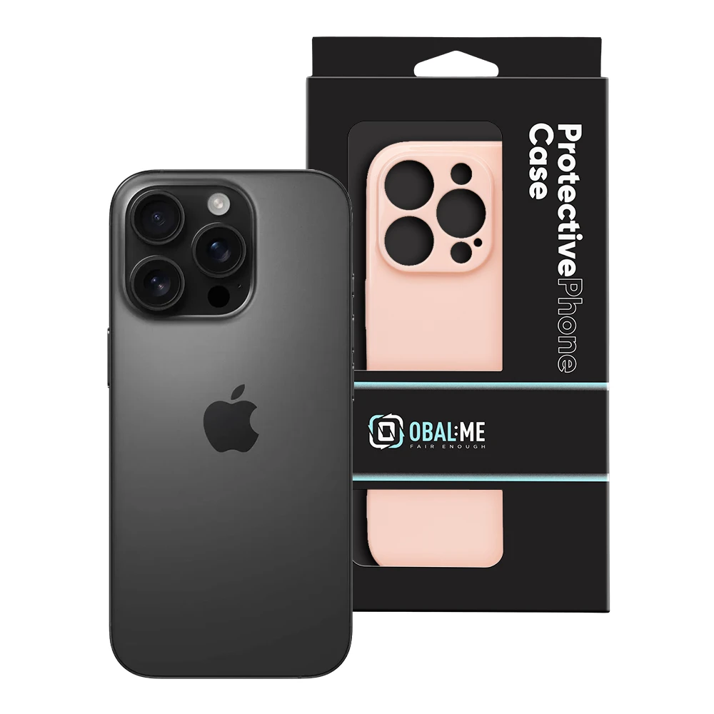 OBAL:ME Glossy Kryt pro Apple iPhone 16 Pro Blush