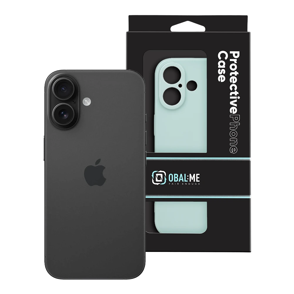 OBAL:ME Glossy Kryt pro Apple iPhone 16 Mint