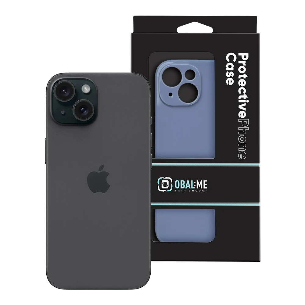 OBAL:ME Glossy Kryt pro Apple iPhone 15 Periwinkle