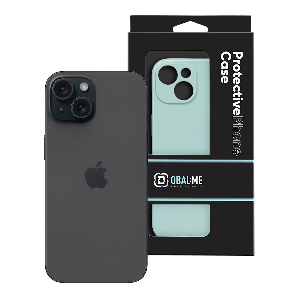OBAL:ME Glossy Kryt pro Apple iPhone 15 Mint