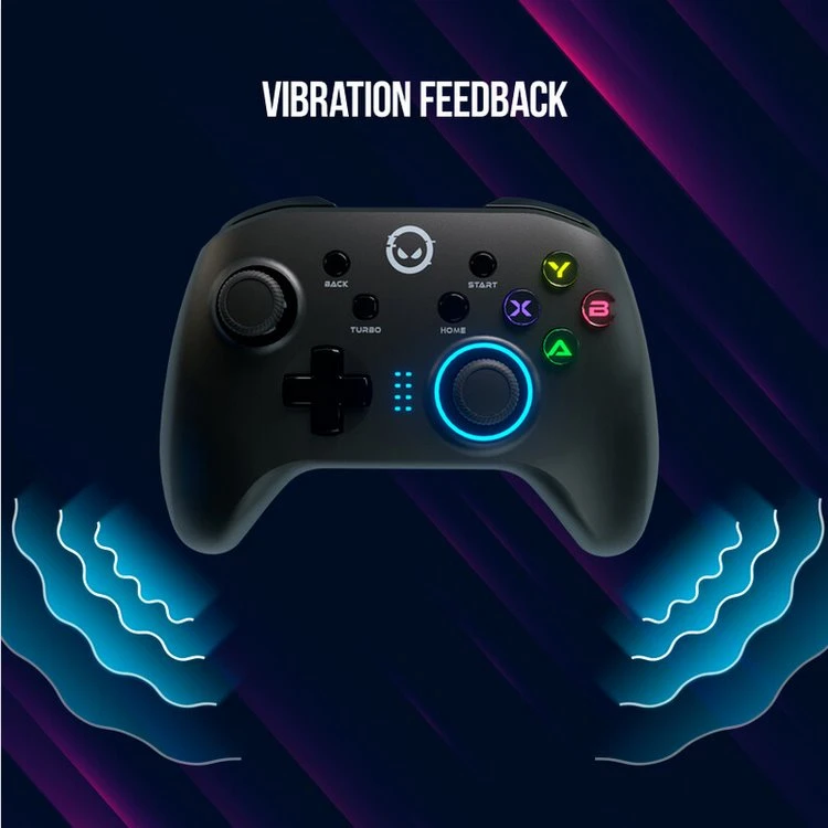LORGAR gamepad TRIX-510 pro Nintendo Switch, Android, PC, iOS 13, PS3, černý