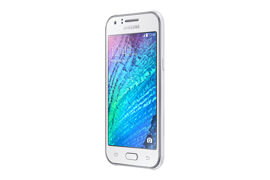 Samsung Galaxy J1 SM-J100 White přední část