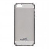 Kisswill silikonové pouzdro, futrál, kryt, obal Apple iPhone 5/5S černé
