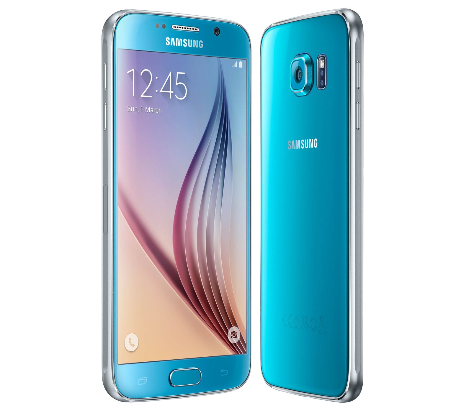 Mobilní telefon Samsung Galaxy S6 modrá, modrý