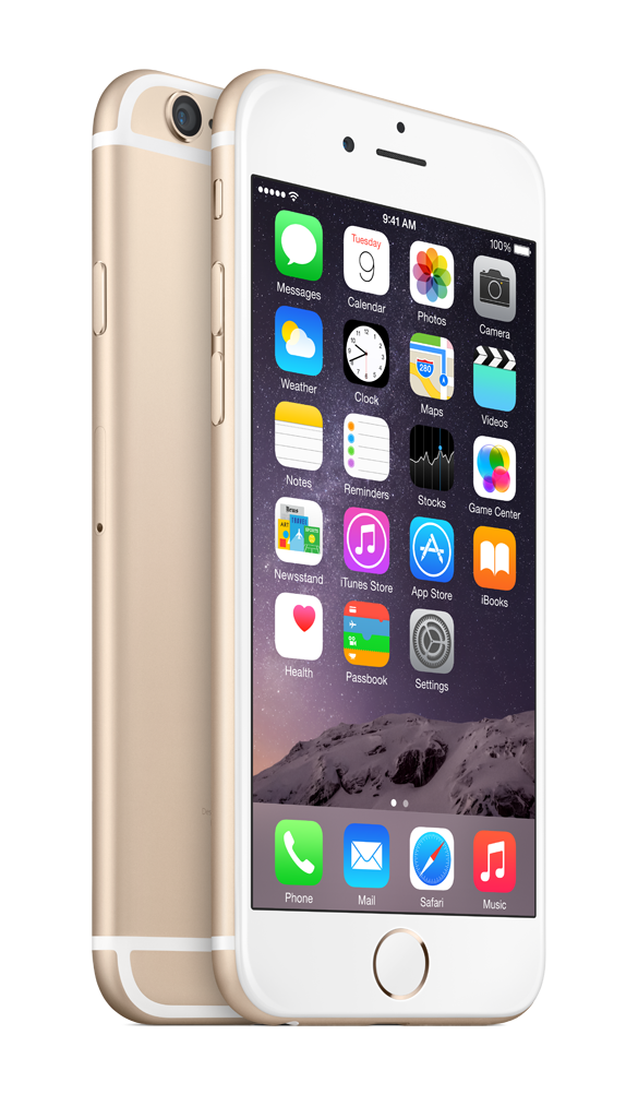 Mobilný telefón Apple iPhone 6 16GB Gold