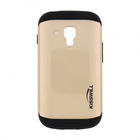 Púzdro Kisswill Slim Armor pre Samsung Trend S7580 zlaté