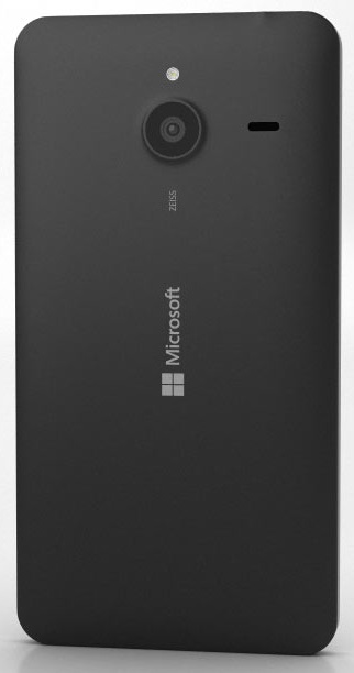 Microsoft Lumia 640 XL Dual SIM Black zadní část