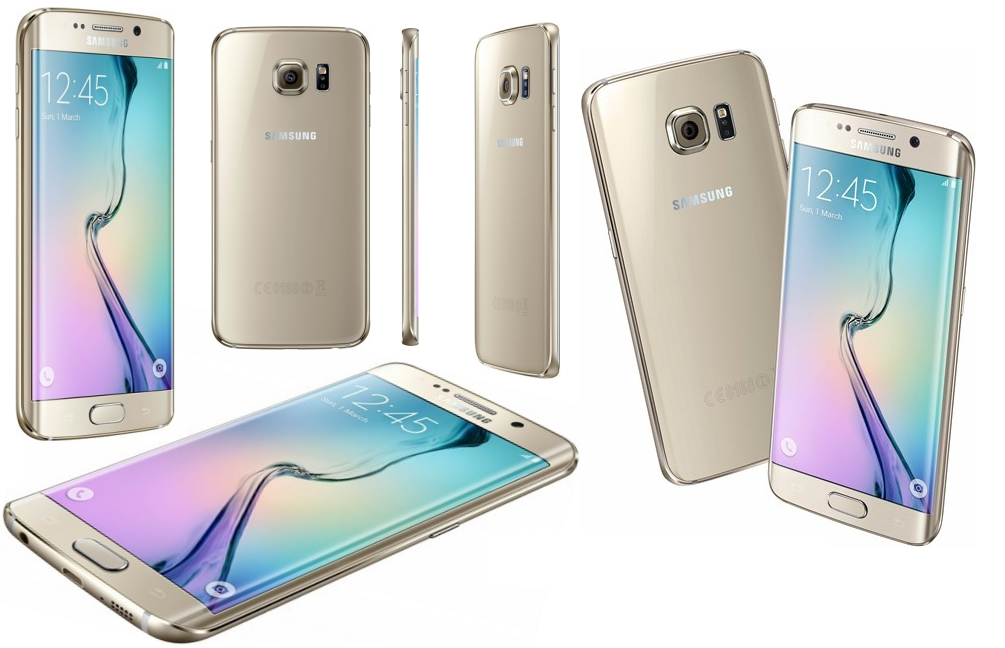Samsung Galaxy S6 Edge Gold Platinum 64GB