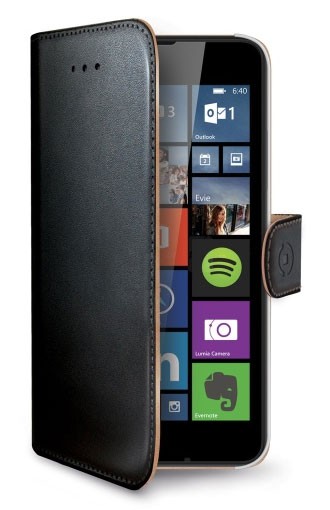 Pouzdro Celly Wally pro Microsoft Lumia 640 černé