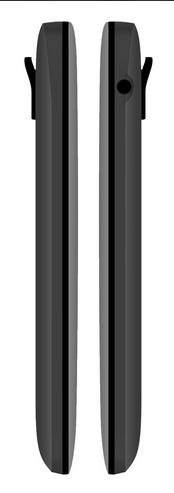 Aligator A320 Senior šedo-černý strany telefonu