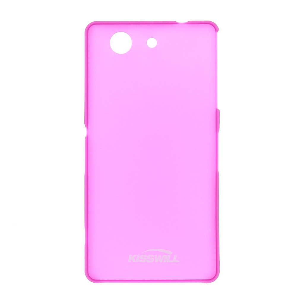 Pouzdro, obal, kryt, futrál Slim Protective 0,3 mm na Sony Xperia Z3 (D5803) Compact růžové