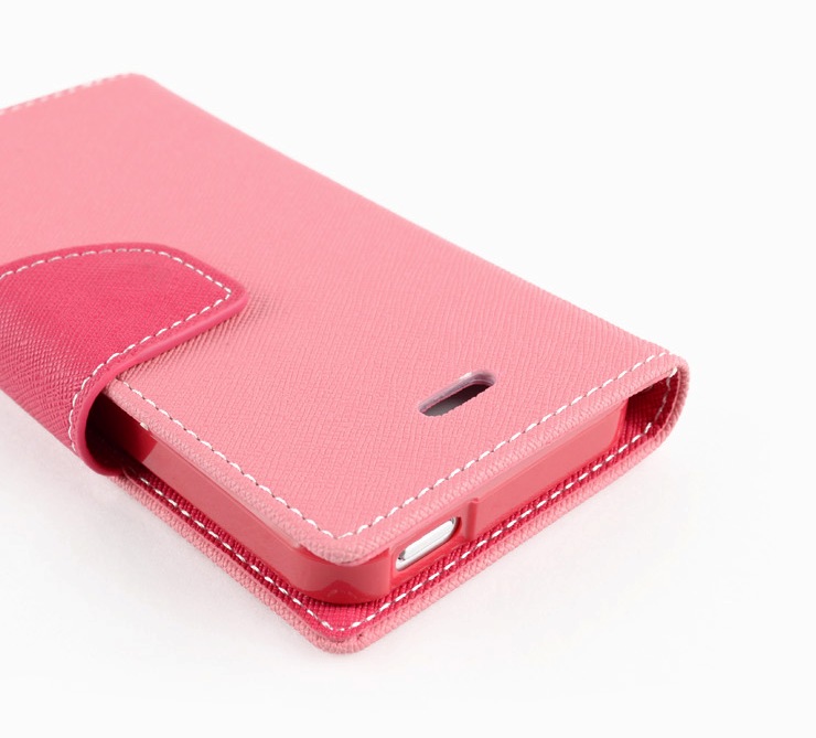 Pouzdro,obal,kryt na Samsung Galaxy S5 (G900) Mercury Fancy růžové
