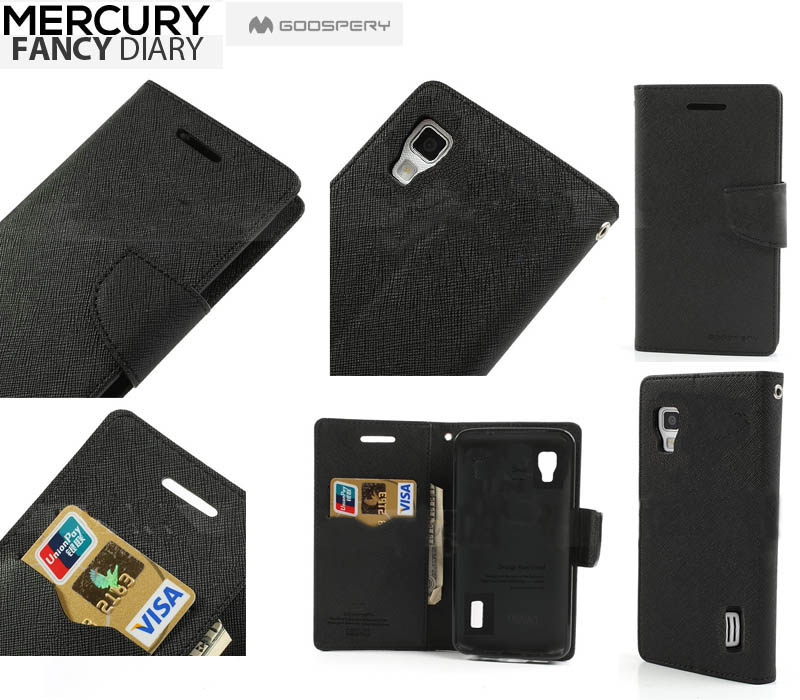 Pouzdro,obal,kryt na Samsung Galaxy S5 (G900) Mercury Fancy černé
