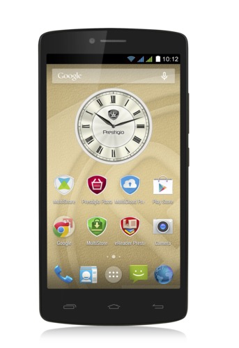 PRESTIGIO MultiPhone 5550, 5,5 "HD IPS, Dual SIM, Android 4.4, Quad Core 1.3Ghz, 1GB RAM, 8GB ROM, 13Mpx, 3000mAh, čierny