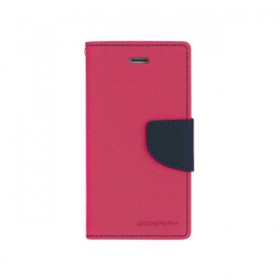 Puzdro na mobil Samsung Alpha Mercury Fancy tmavo ružovej