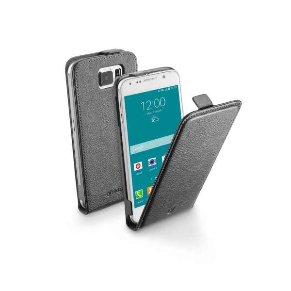 Pouzdro, obal, kryt typu flip na Samsung Galaxy S6 (G920F) CellularLine černé