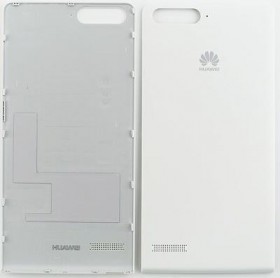 Narezaní kryt batérie na Huawei Ascend P7 biely