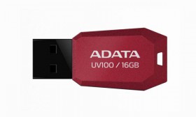 ADATA UV100 Flash 16GB, USB 2.0 červený